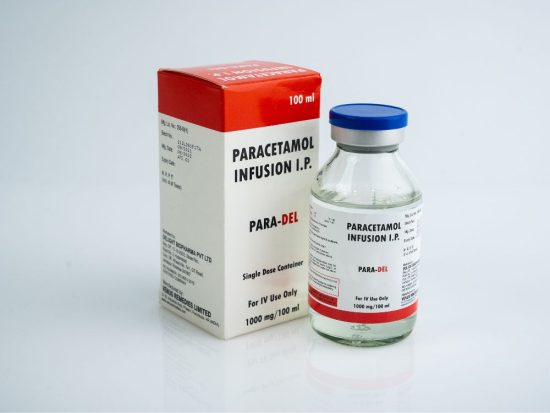 PARADEL®-100ml | Paracetamol IV Infusion for Fever & Pain