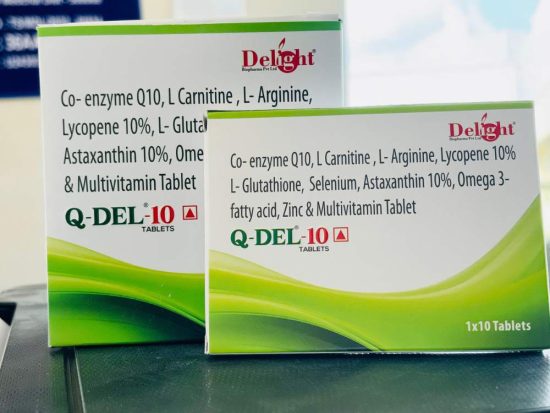 Denz Tablet Q-DEL® - 10 Tablets - Delight Biopharma Pvt. Ltd